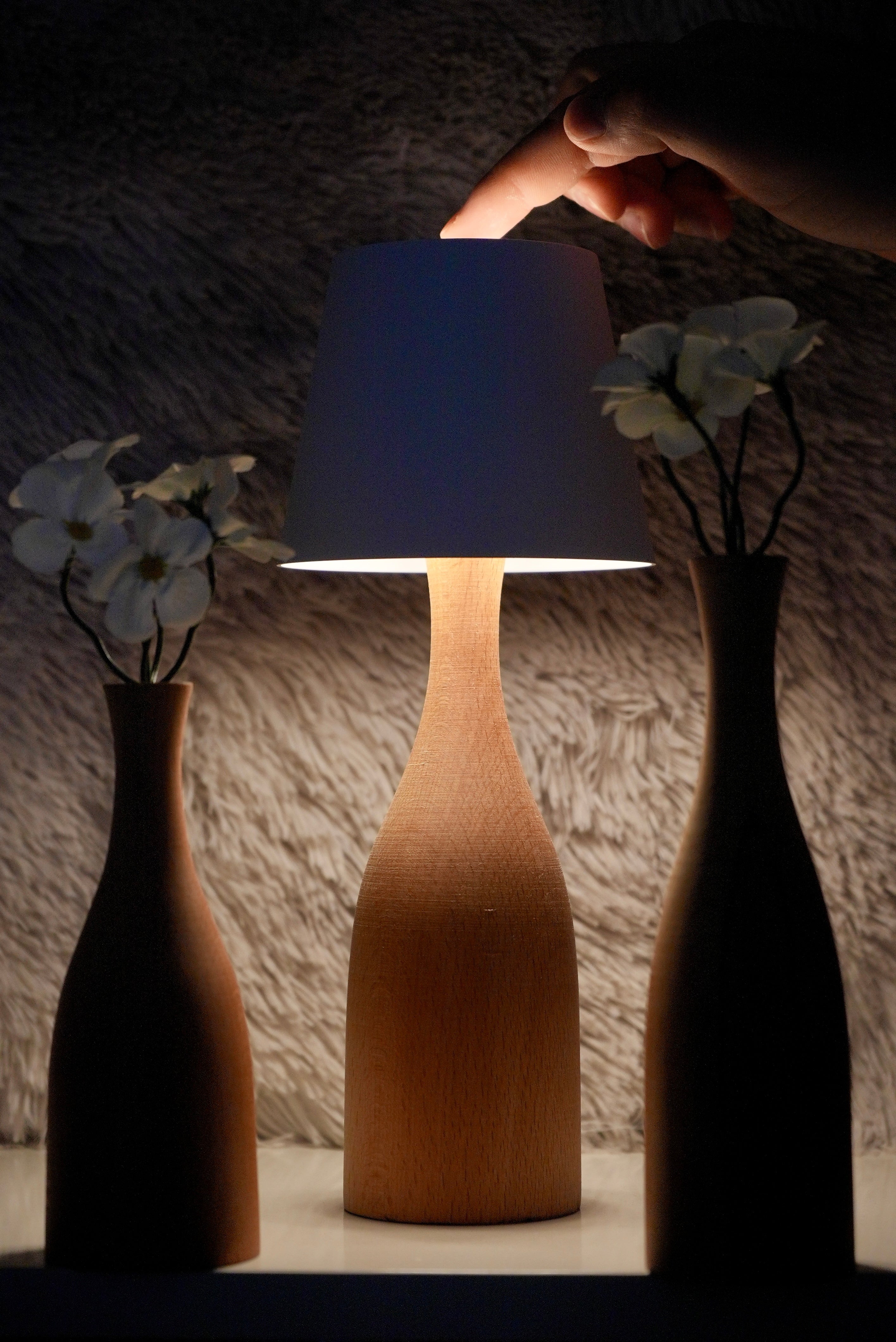 Vitralux Şişe Lambası