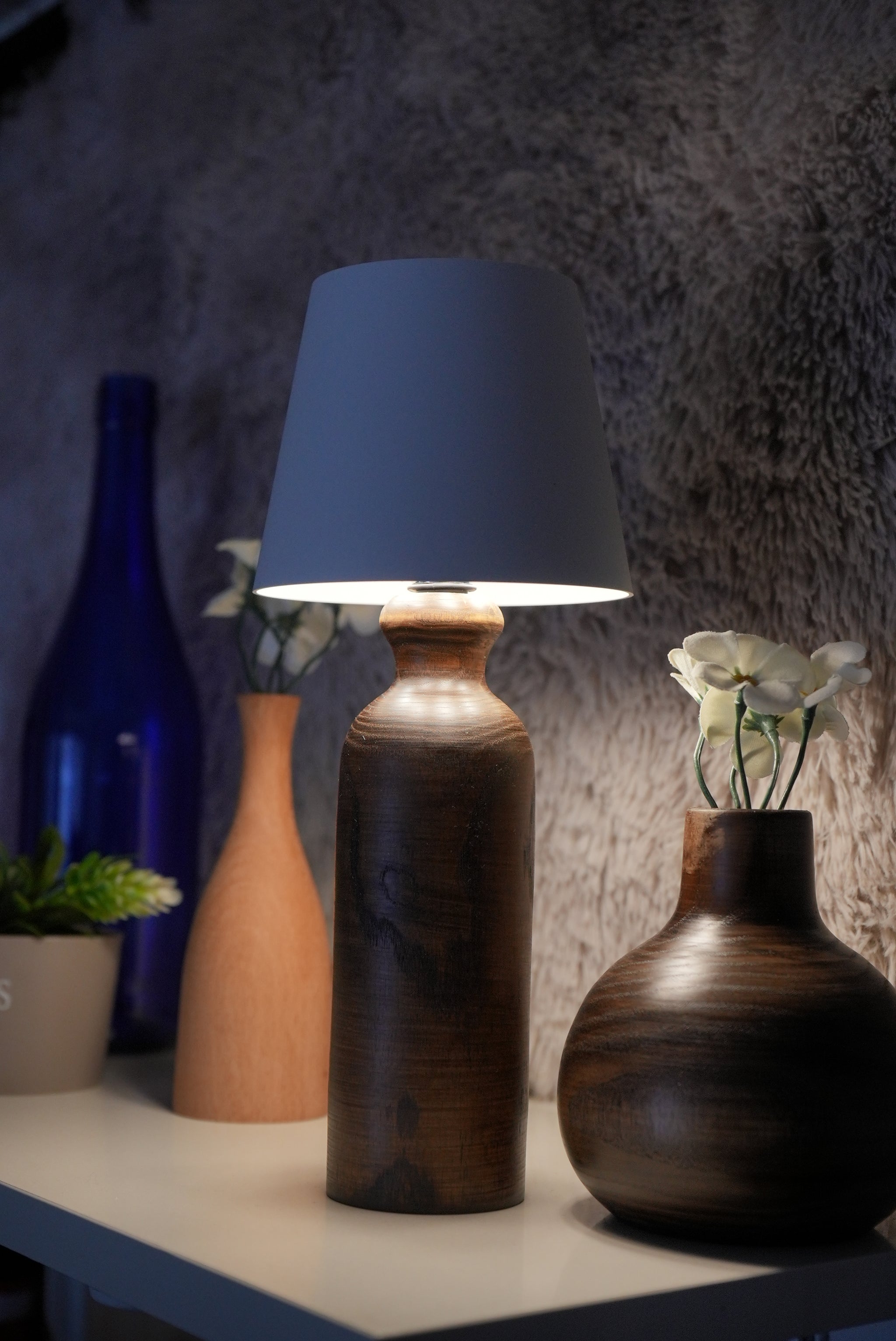 Vitralux Şişe Lambası