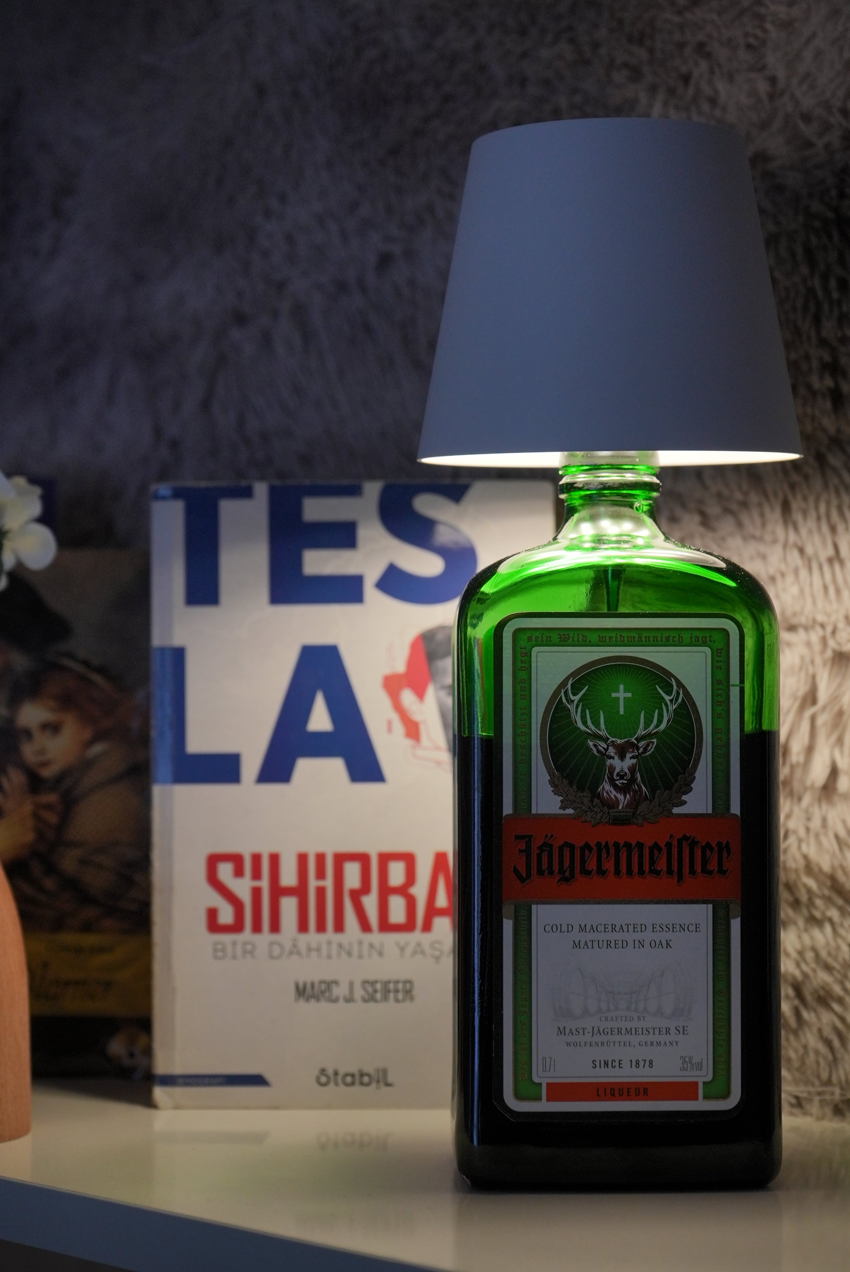 Vitralux Şişe Lambası