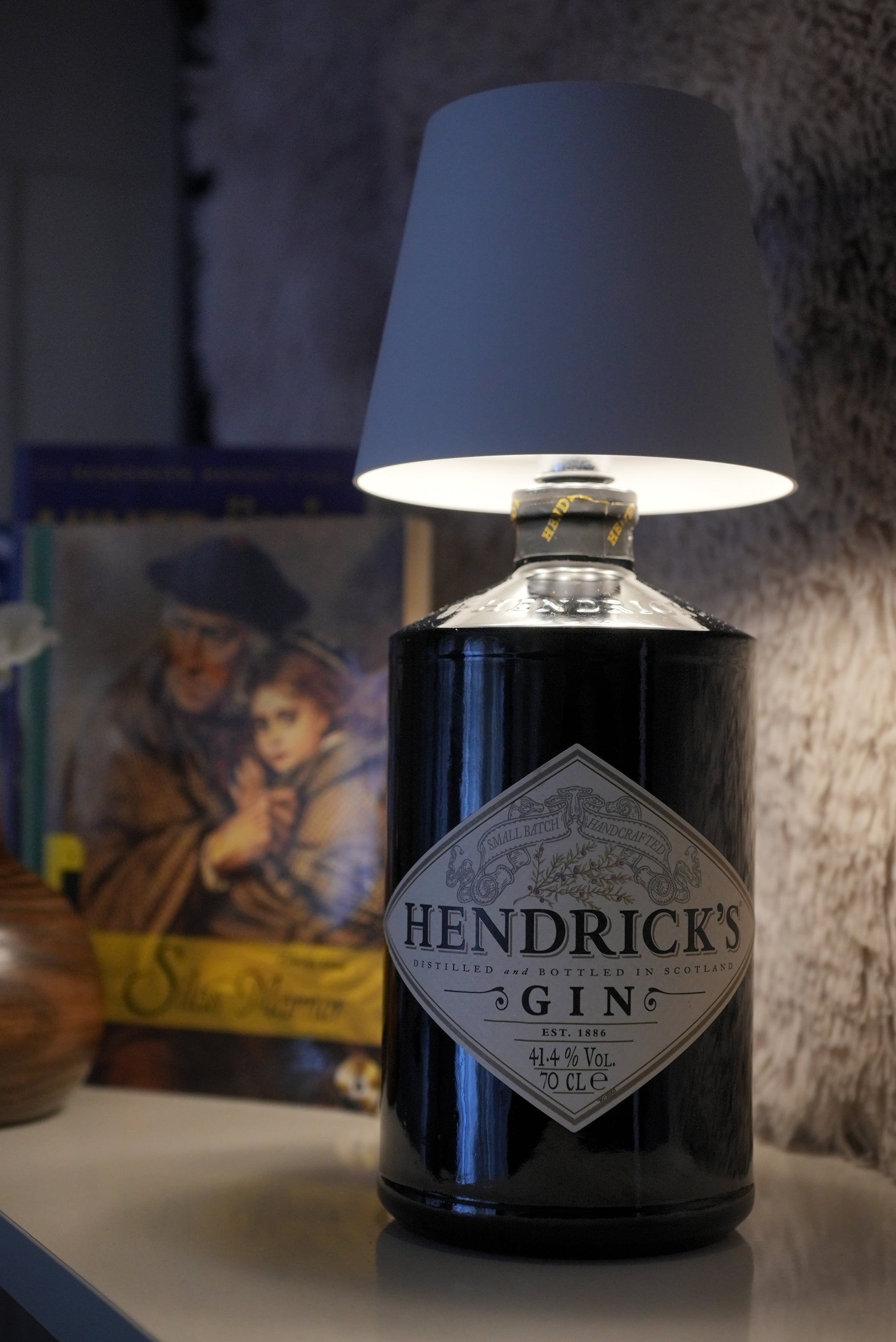 Vitralux Şişe Lambası